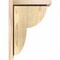 Ekena Millwork Crestline Rough Sawn Corbel w/Backplate, Douglas Fir, 8"W x 10"D x 14"H COR08X10X14CRE01RDF - alternate 2